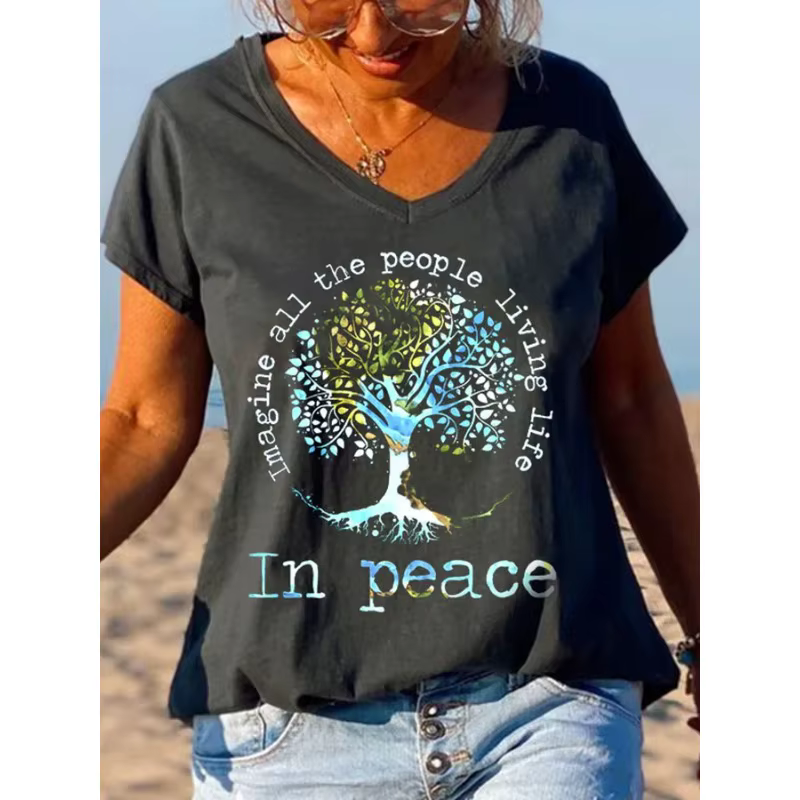 T-shirts à manches courtes pour femmes