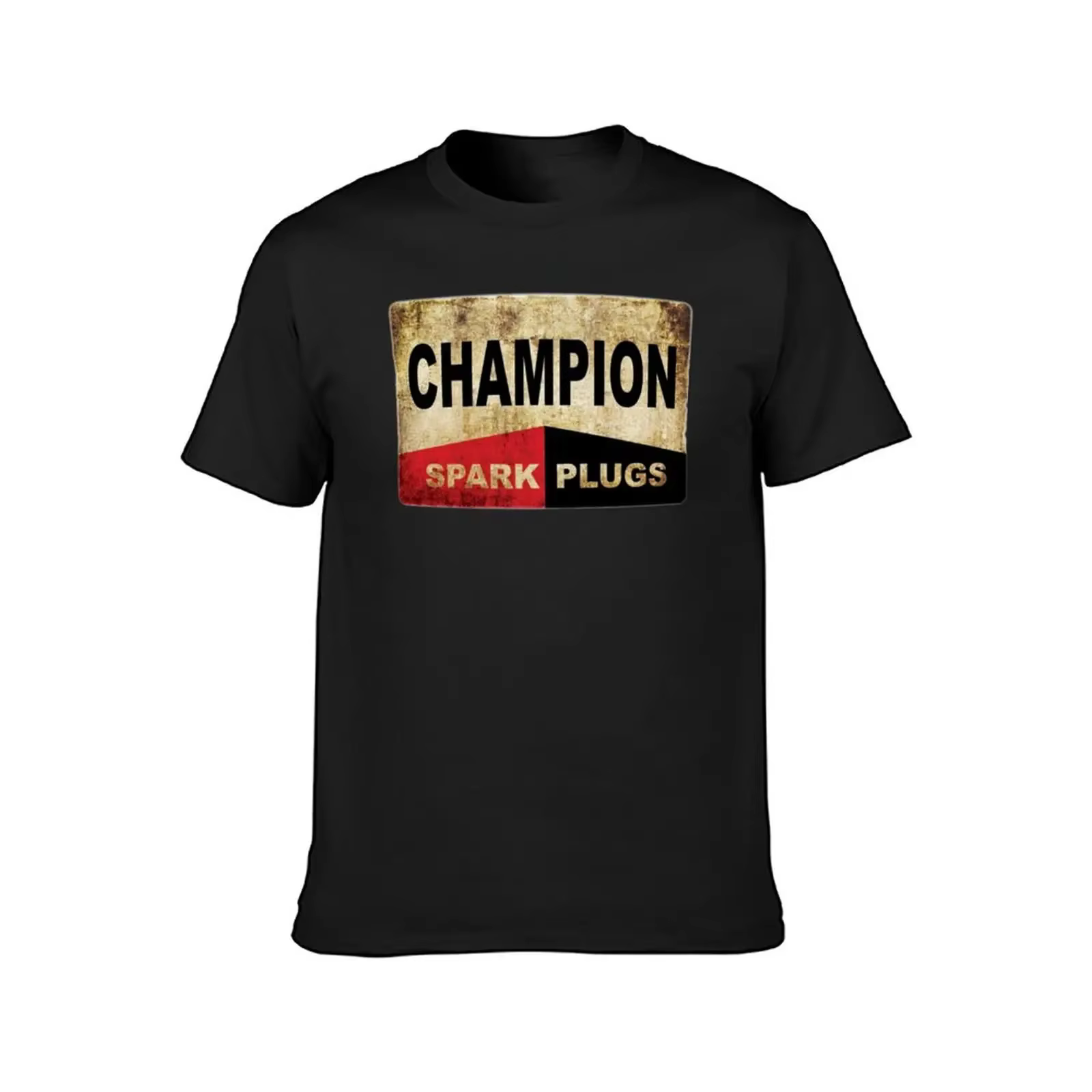 T-shirt graphique pour homme, estival et estival, Champion Spark Plugs