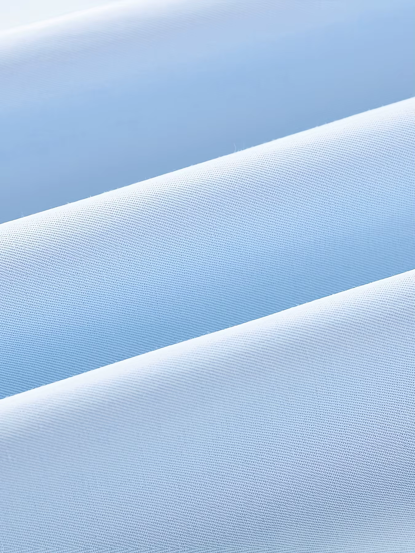 Chemise élégante à manches longues pour homme - Tissu en polyester décontracté