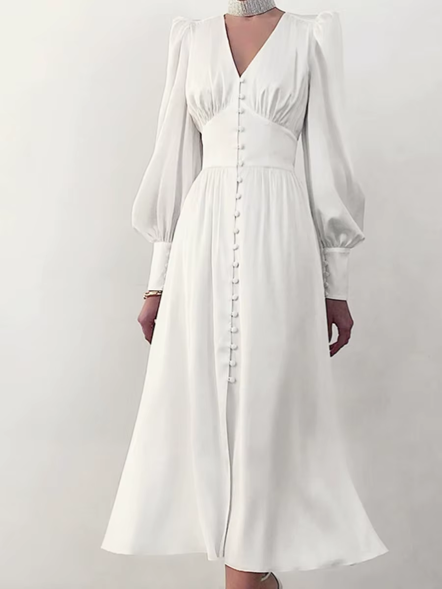 Robe de soirée élégante en satin