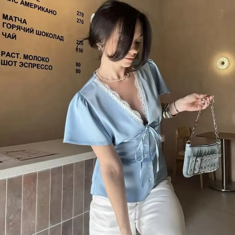 Talenza – chemise en dentelle pour femmes