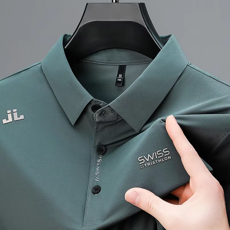 Chemise polo respirante pour homme