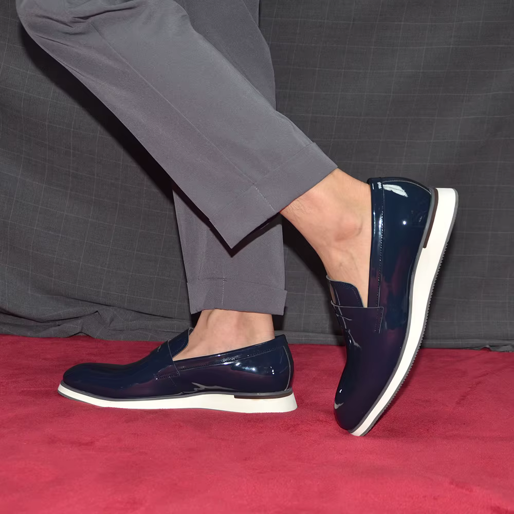 Chaussures Penny Loafer Décontractées de Luxe pour Homme