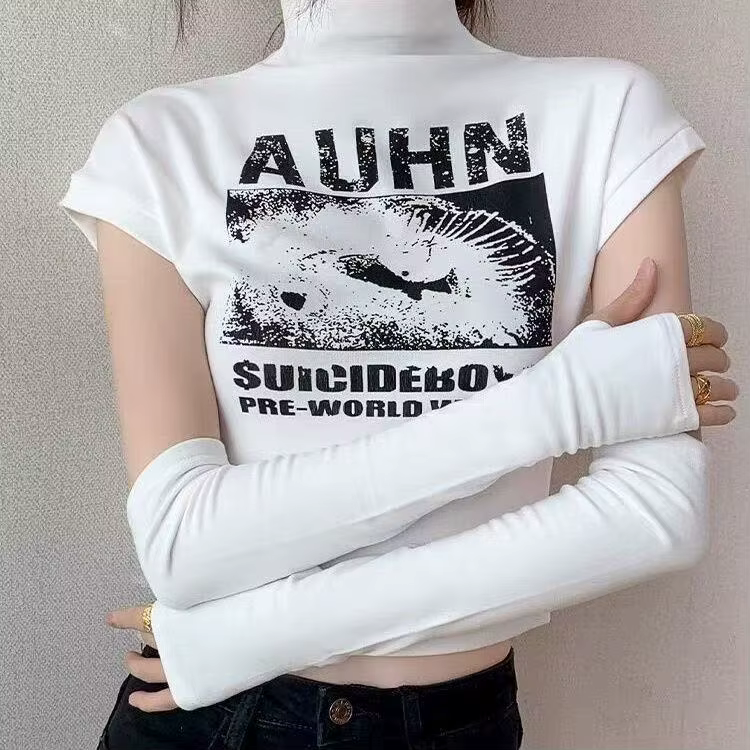 T-shirt à manches détachables pour femmes
