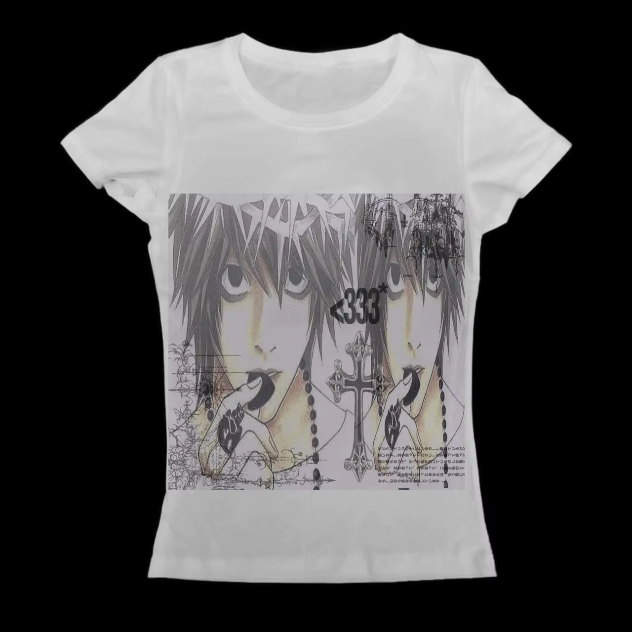 Vêtements féminins Grunge Goth Sexy Crop Tops pour femmes
