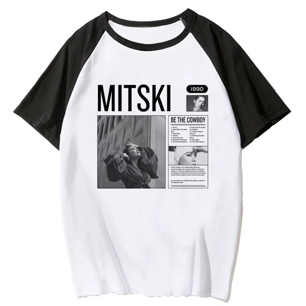 Mitski t-shirt femmes été drôle