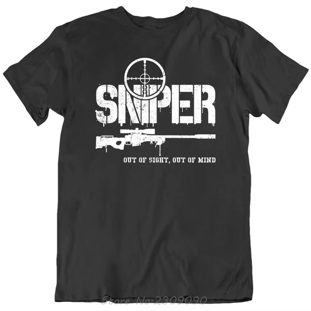 Sniper Us Army Special Force Seals Para Sas T-shirt surdimensionné décontracté col rond été unisexe hauts t-shirts coton