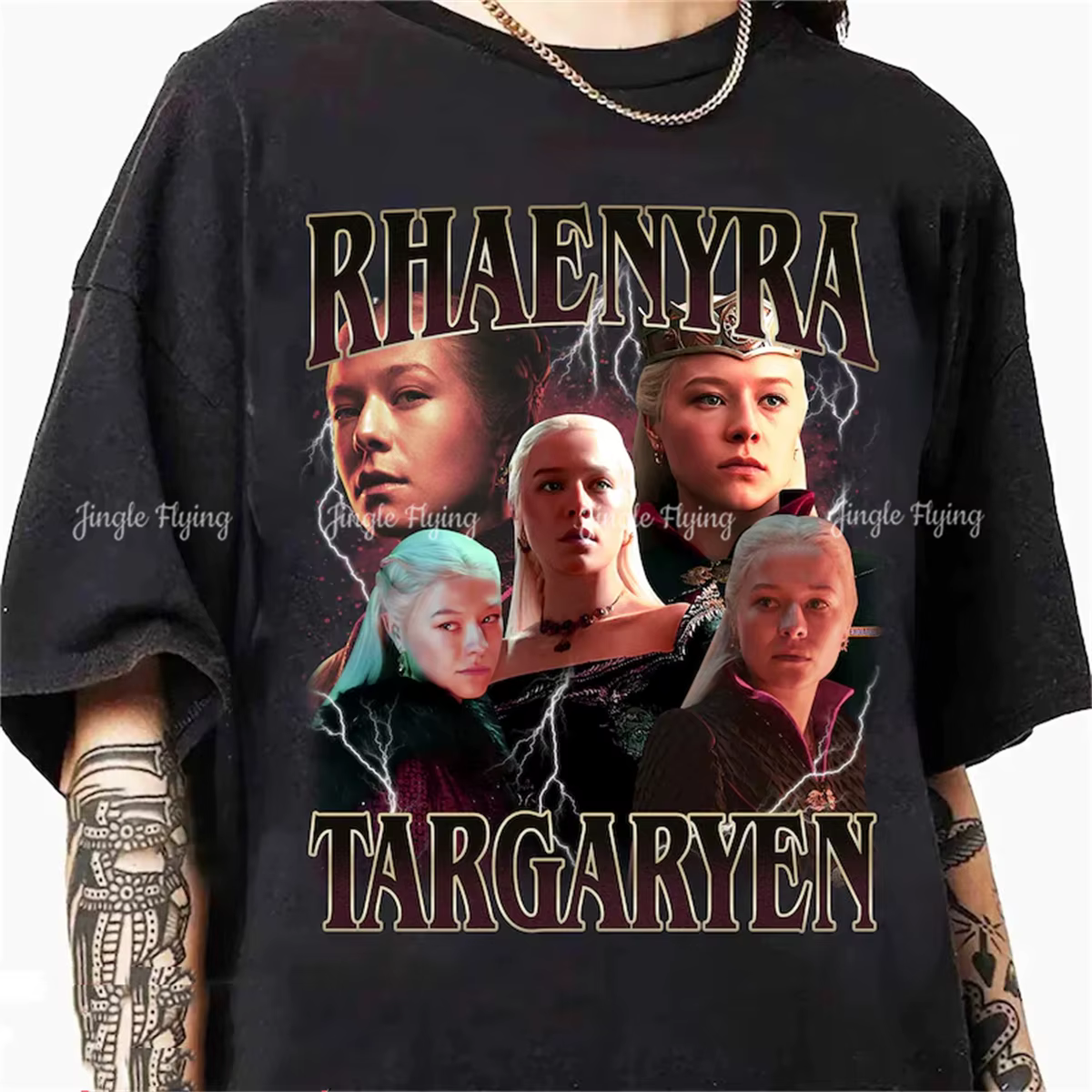 T-shirt unisexe bal aenyra TargarFP, cadeau de chemise pour femme et homme