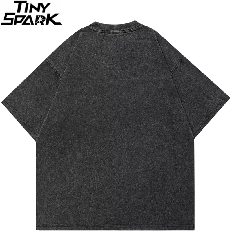 2025 hommes Hip Hop Streetwear surdimensionné T-Shirt Doberman chien graphique