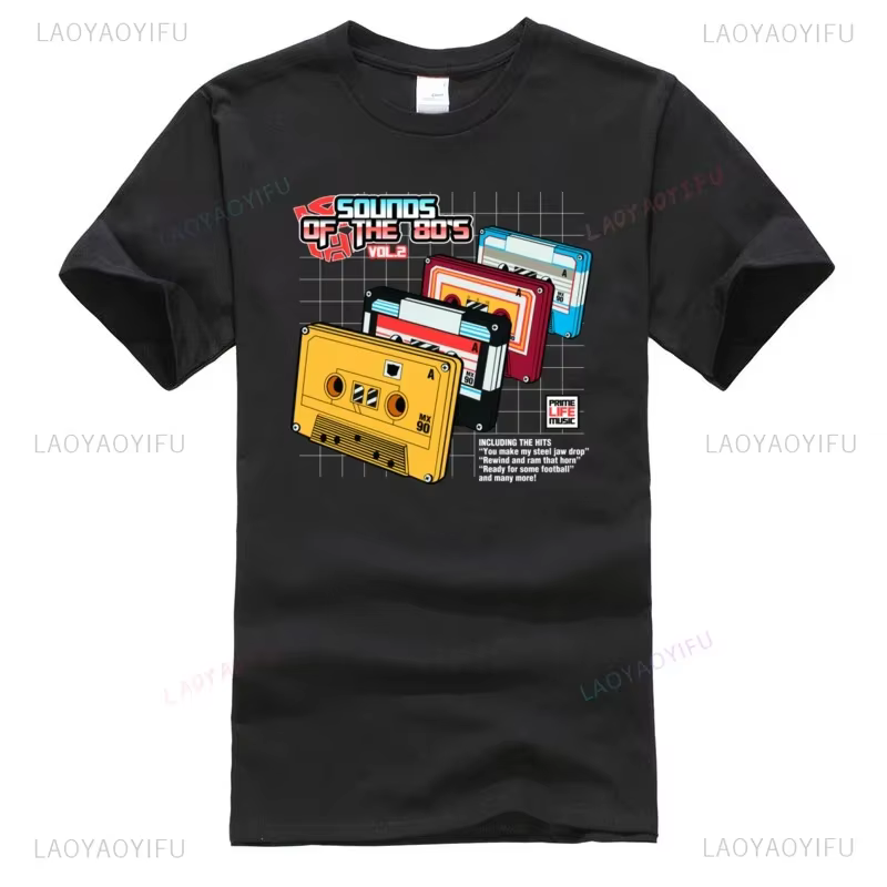 T-Shirt Punk Vintage pour Homme