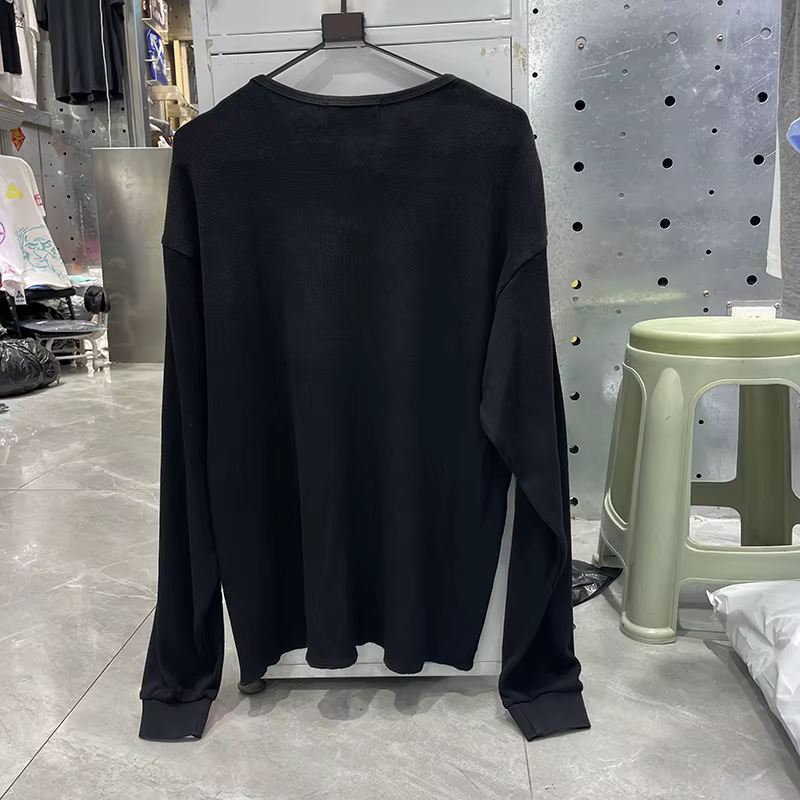 T-shirt à manches longues avec logo classique Satoshi Nakamoto pour hommes et femmes