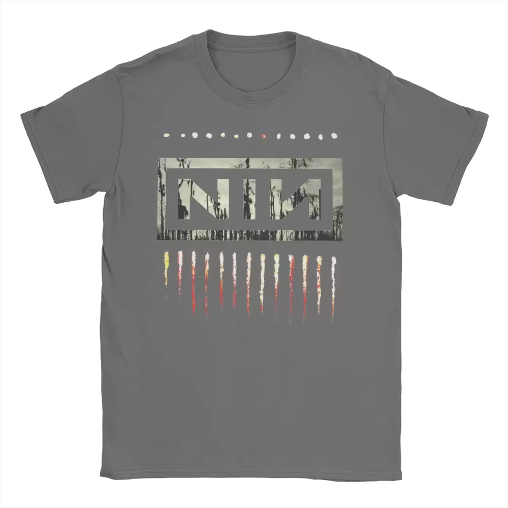 Nine pouces ongles NIN Rock Band vêtements hommes femmes coton T-shirt