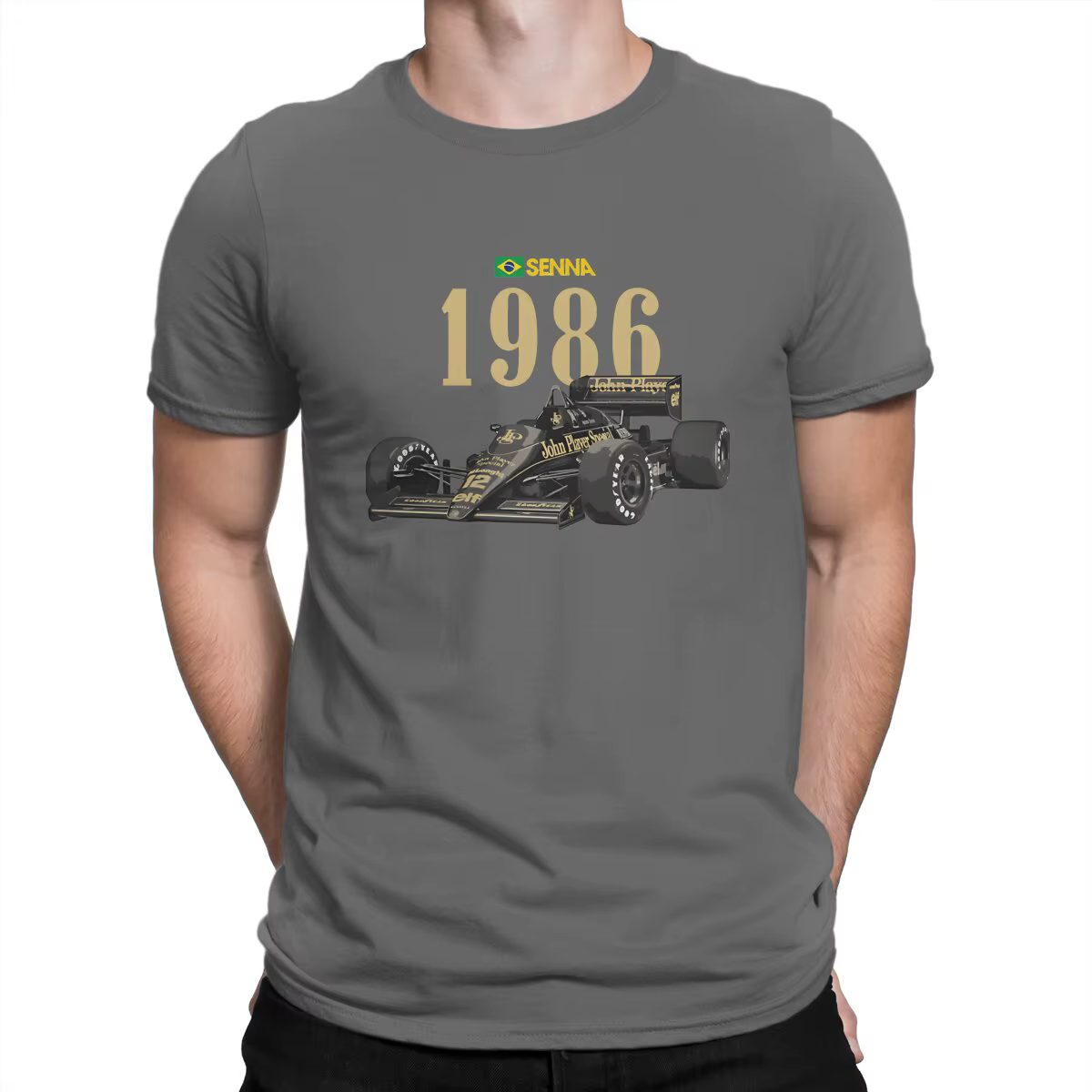 T-shirt col rond homme