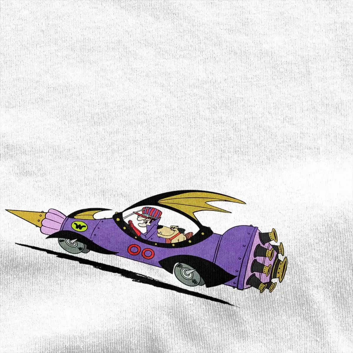 Wacky Races Dick Dastardly Machine pour hommes femmes t-shirt nouveauté