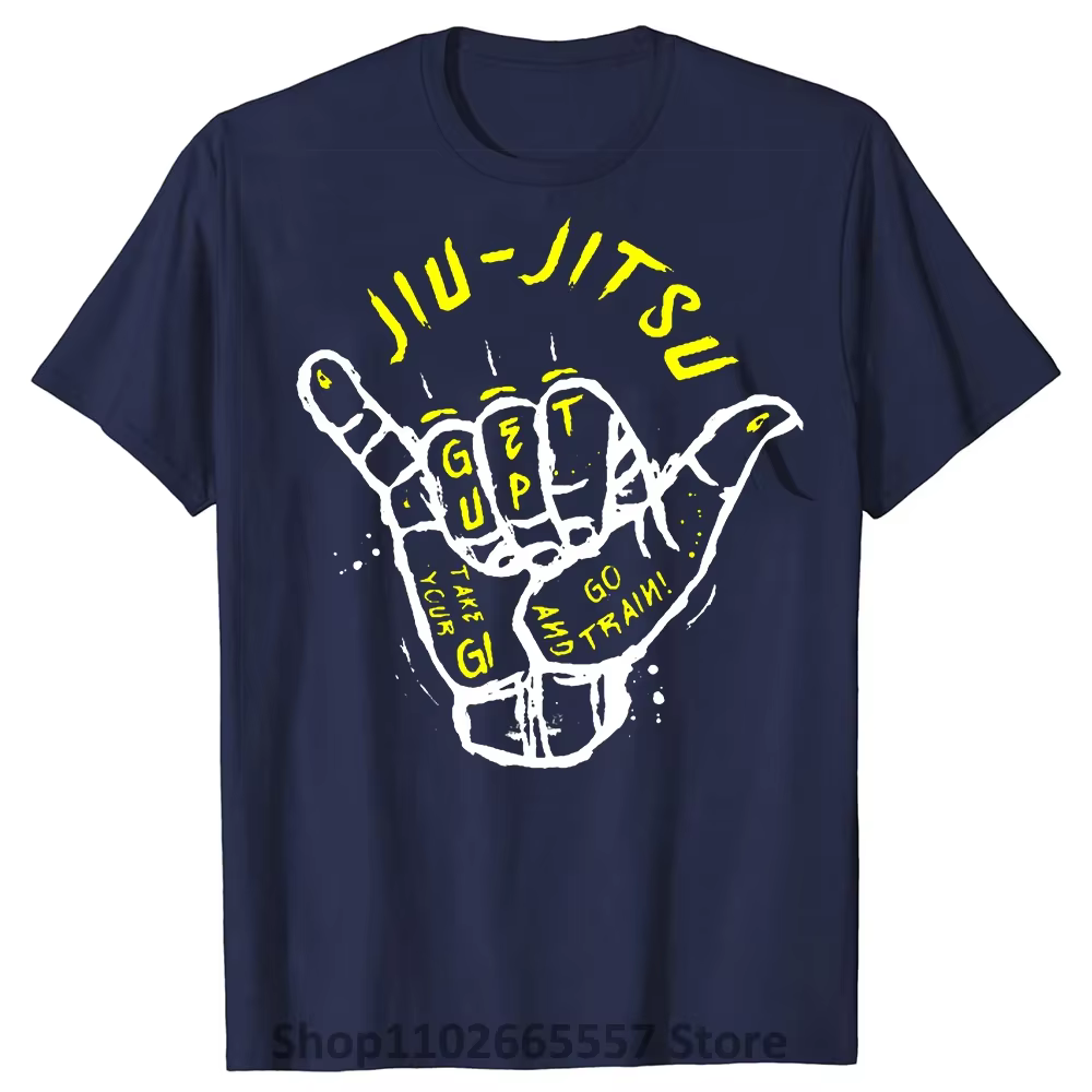 T-shirt à Manches Courtes en Coton pour Homme