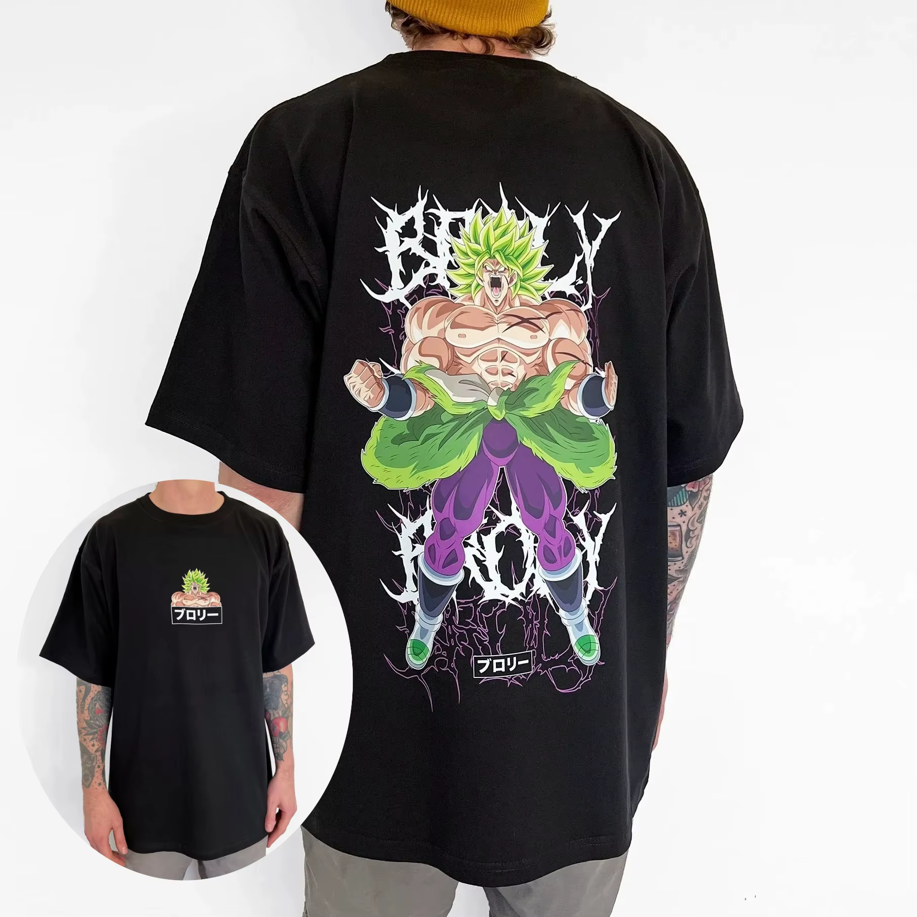 Dragon Ball 2025 T-shirt sous licence authentique-T-shirt rétro surdimensionné avec graphique Son Goku