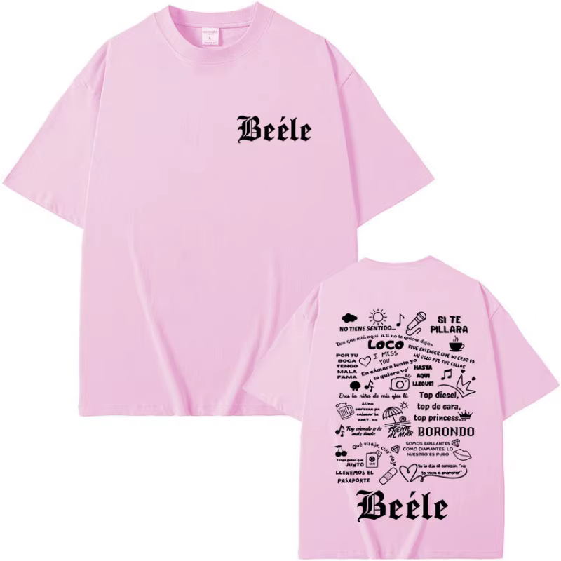 T-shirt graphique pop BEELE Album Merch pour hommes et femmes