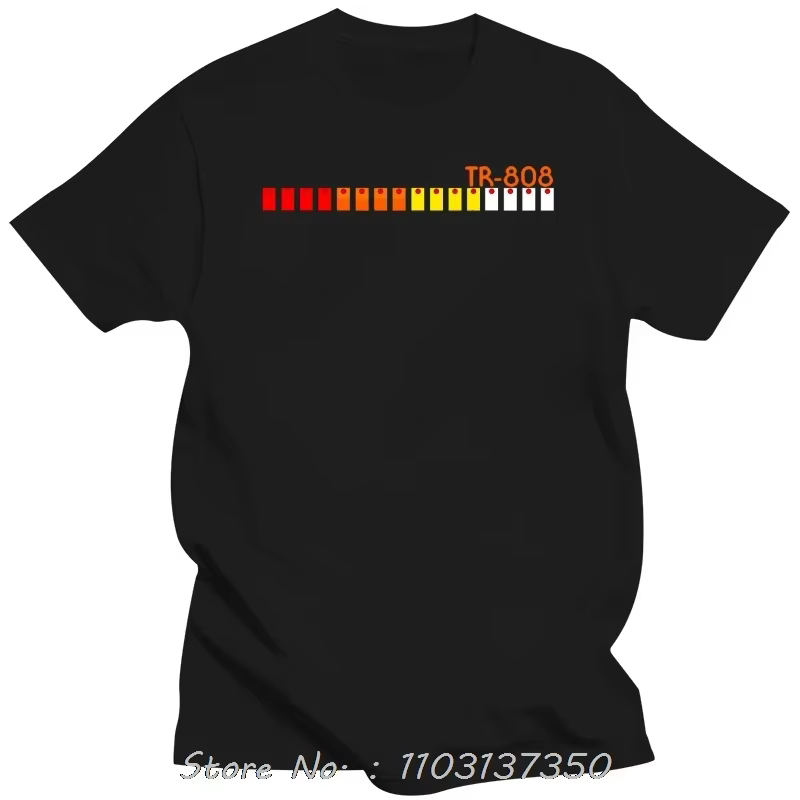 Roland Tr 808 303 909 T-shirt mode aigre rétro décontracté coton doux col rond manches courtes grande taille surdimensionné t-shirts hauts