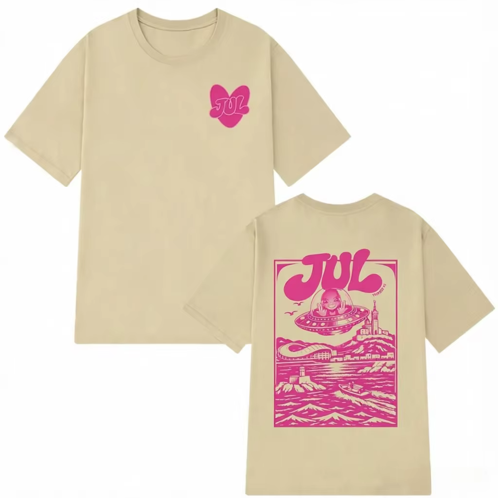 T-shirt graphique Rapper Jul pour hommes et femmes