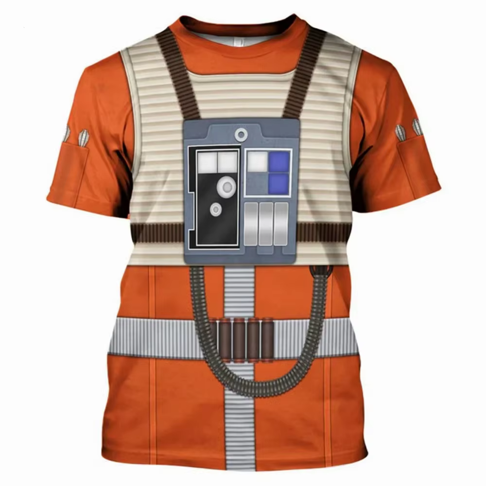Darth Vader Cosplay Costume T-Shirt 3D entièrement imprimé hommes