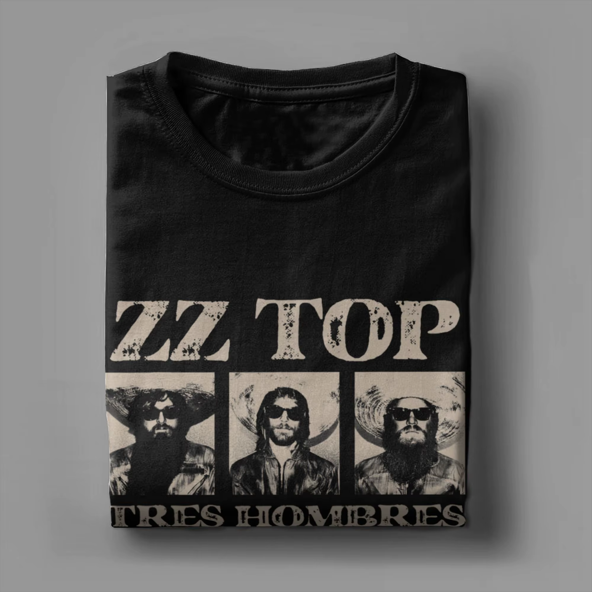 T-shirt pour hommes ZZ Top Tres Hombres