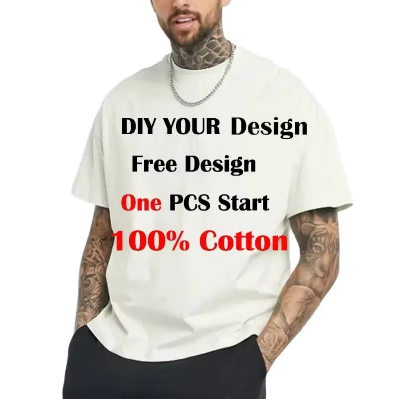 T-shirt de loisirs imprimé personnalisé