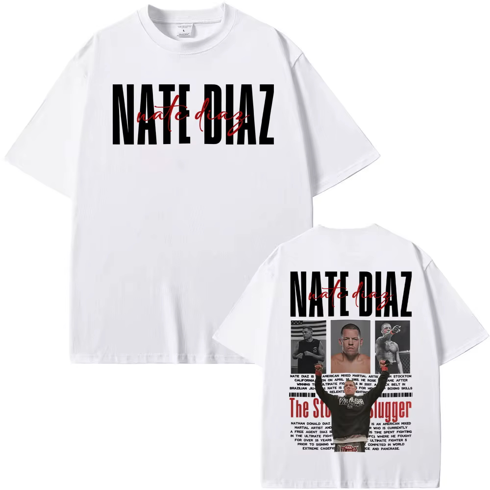 T-shirts vintage Nate Diaz The Stockton pour hommes et femmes