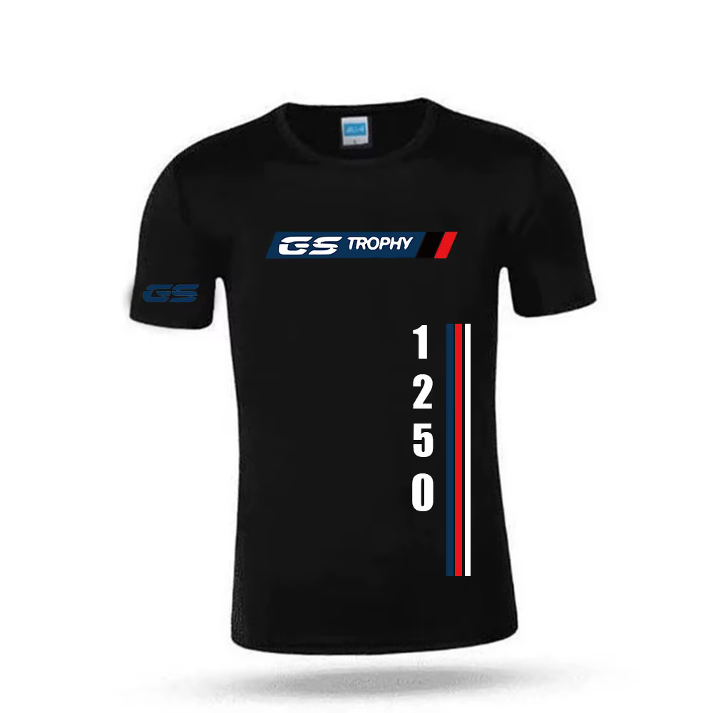 T-shirt de course de moto pour homme