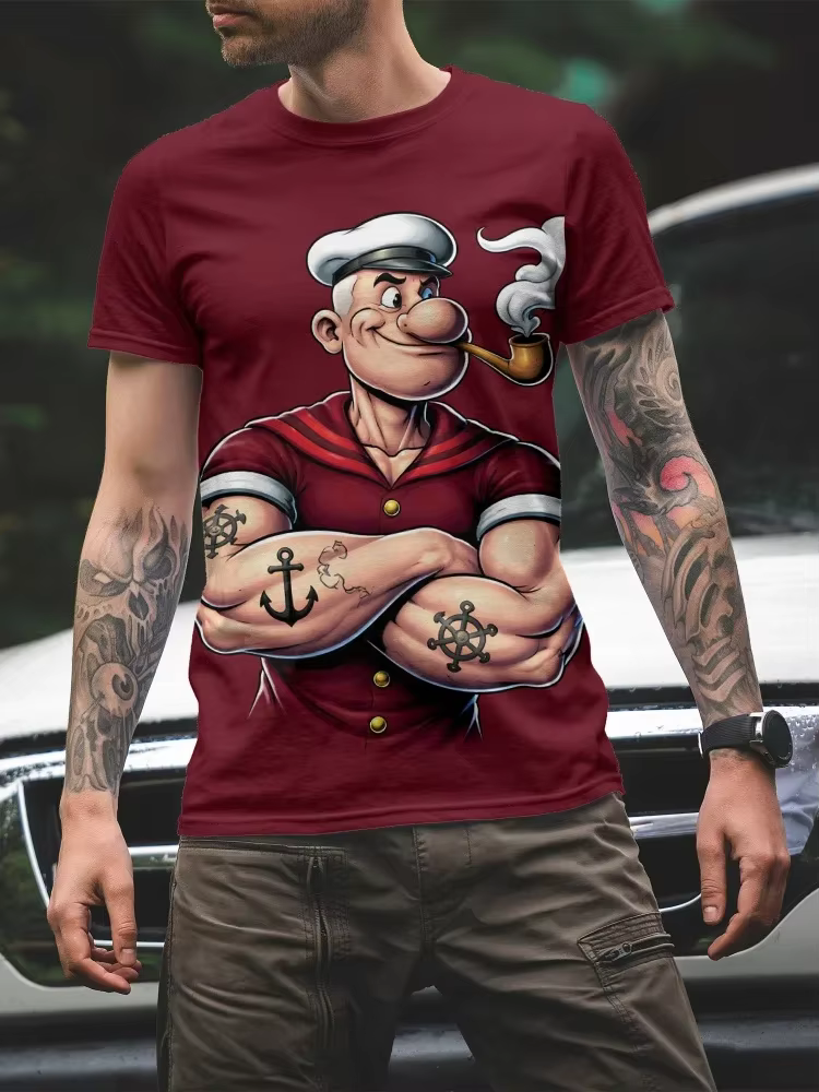 T-shirt à manches courtes pour homme