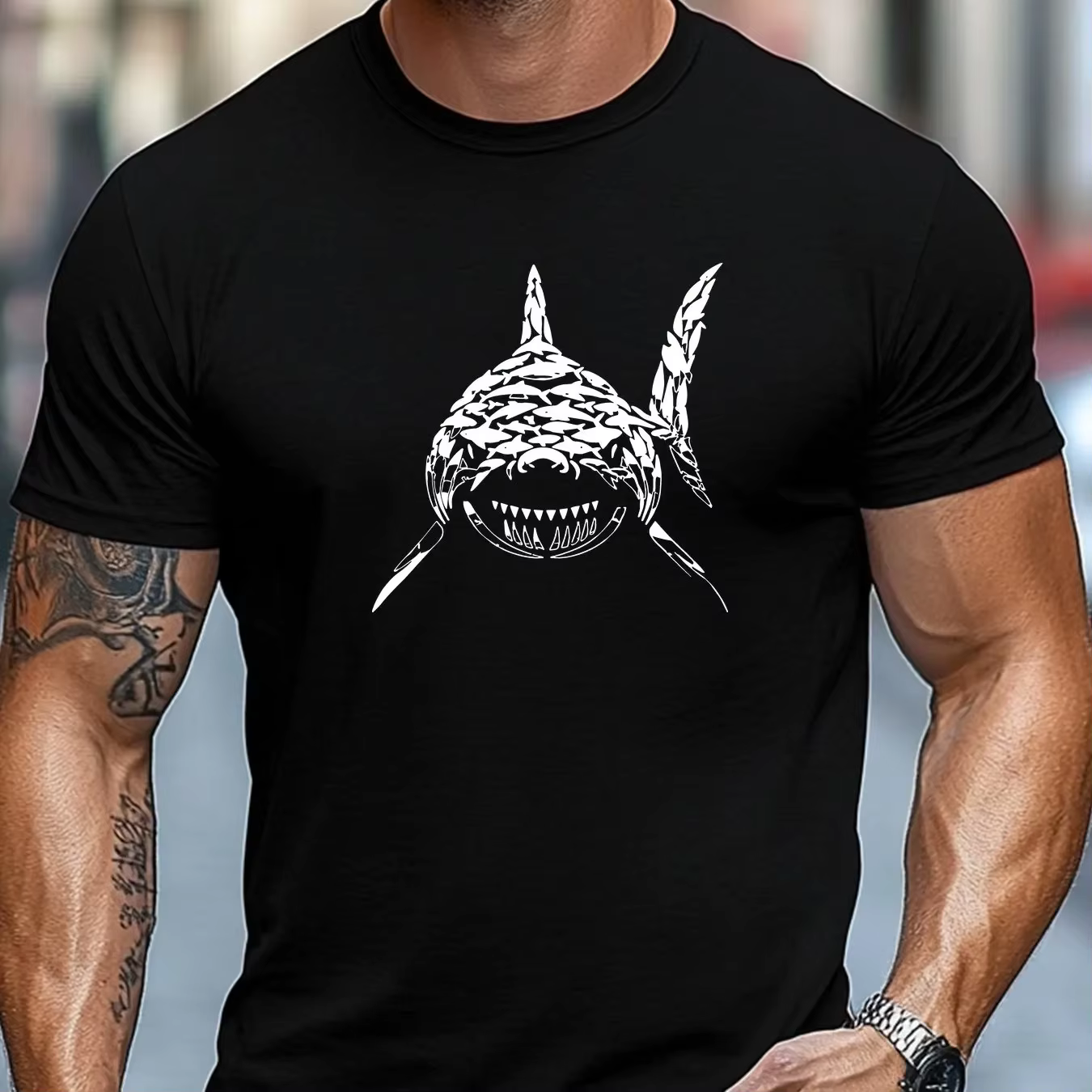 T-shirt pour homme 100% coton