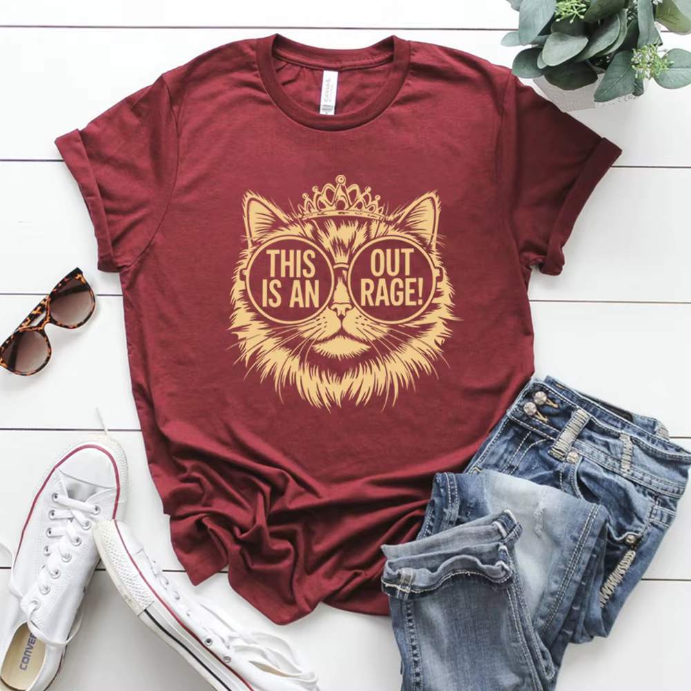 T-shirt Princess Donut « This Is An OUTRAGE » – Dungeon Crawler Carl Goddammit