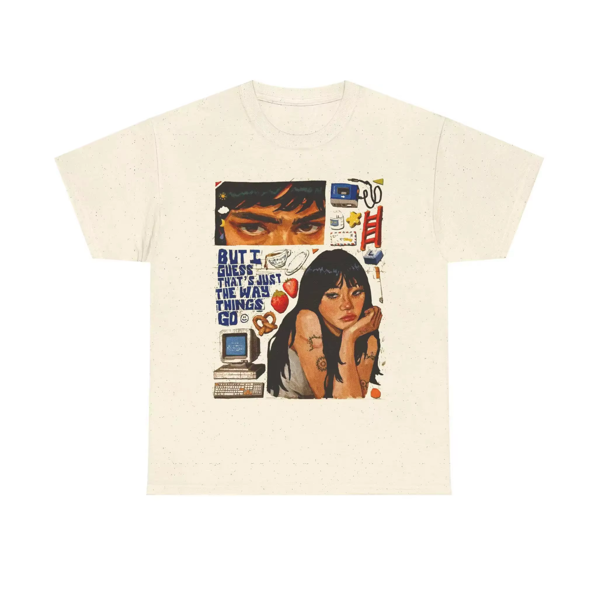 T-shirt graphique inspiré de Beabadoobee