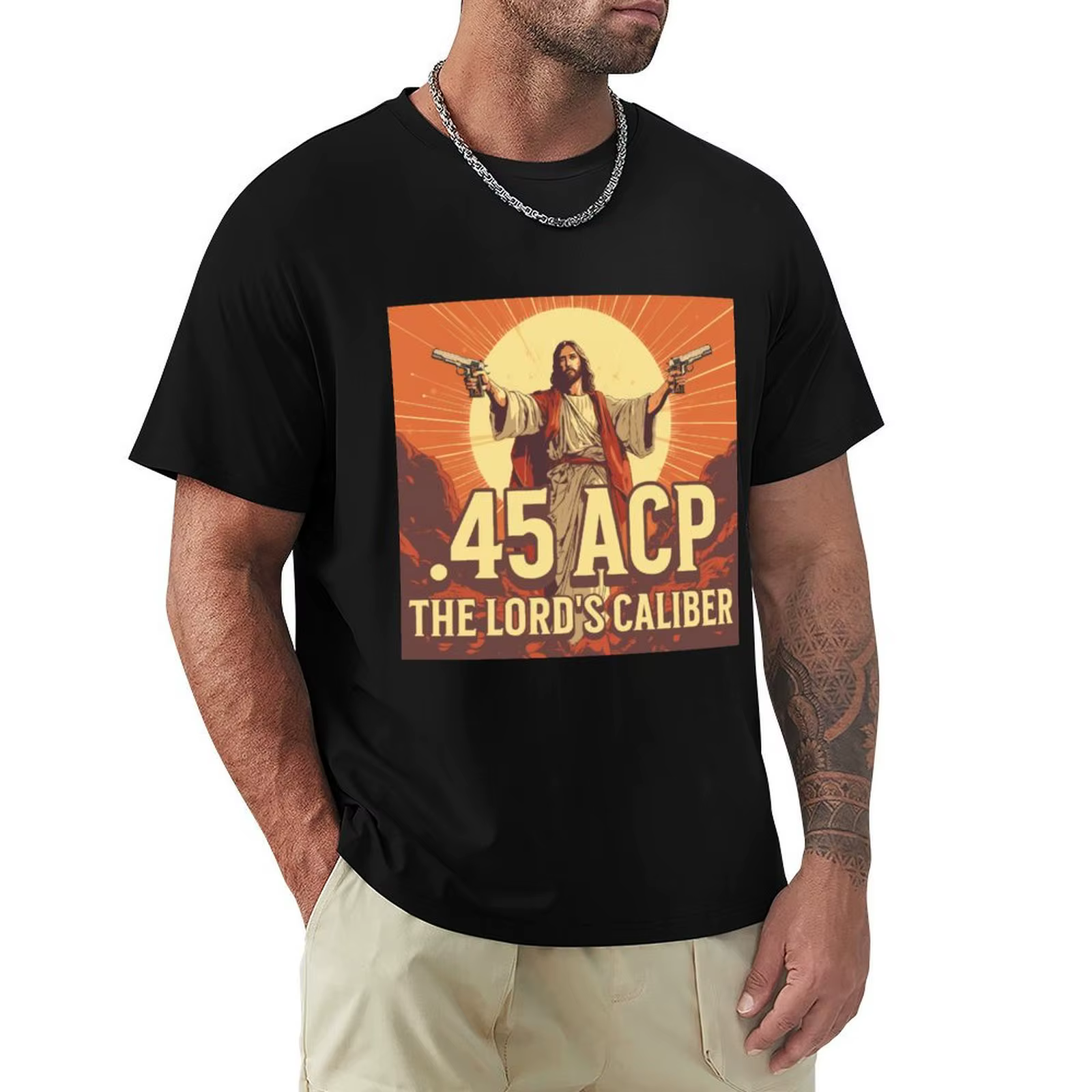 T-Shirt du décent bre du Seigneur 45 pour Homme