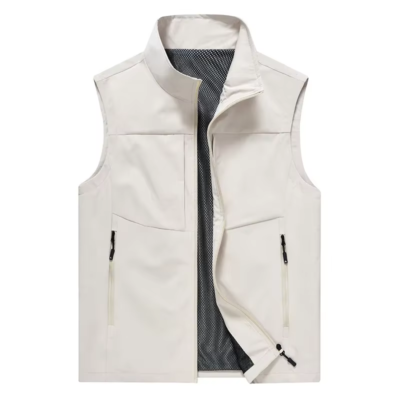 Gilet ample sans manches pour hommes