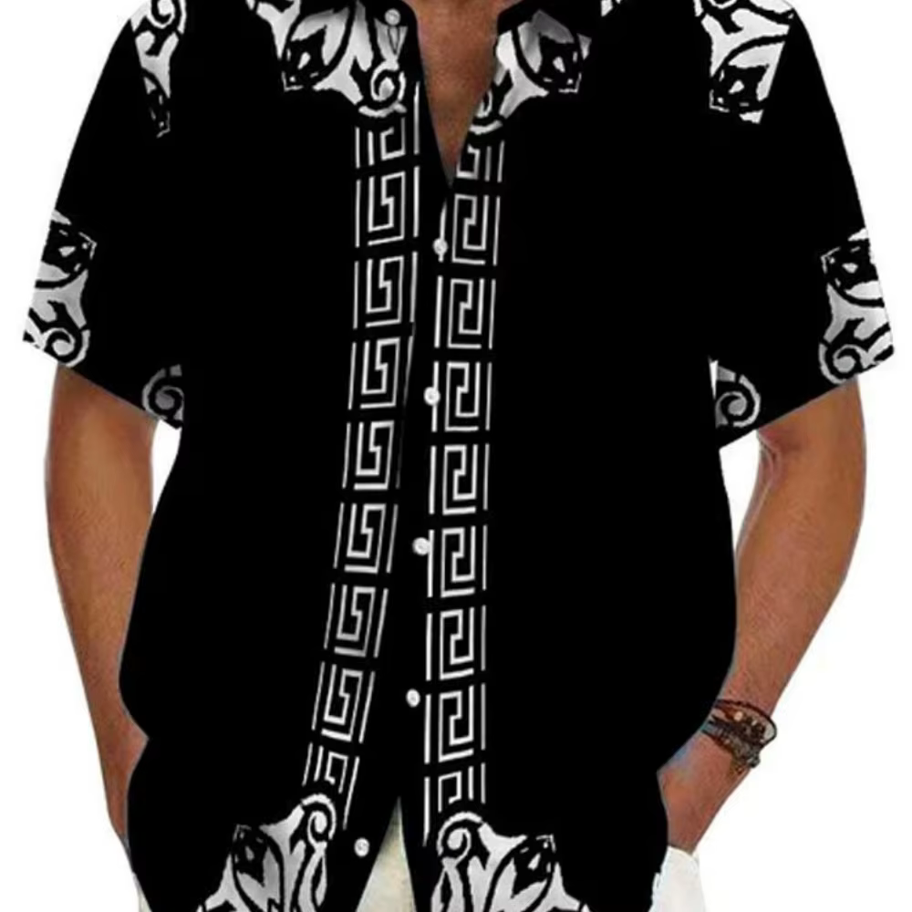 Chemise à manches courtes pour homme