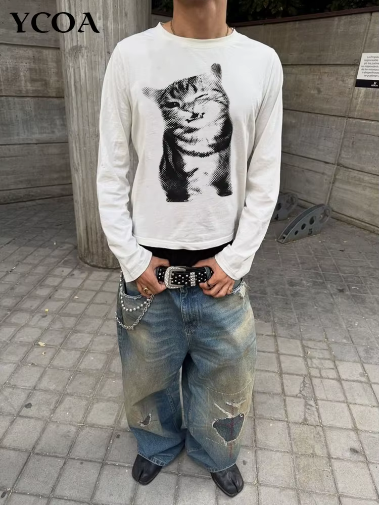 T-shirt à manches longues pour hommes