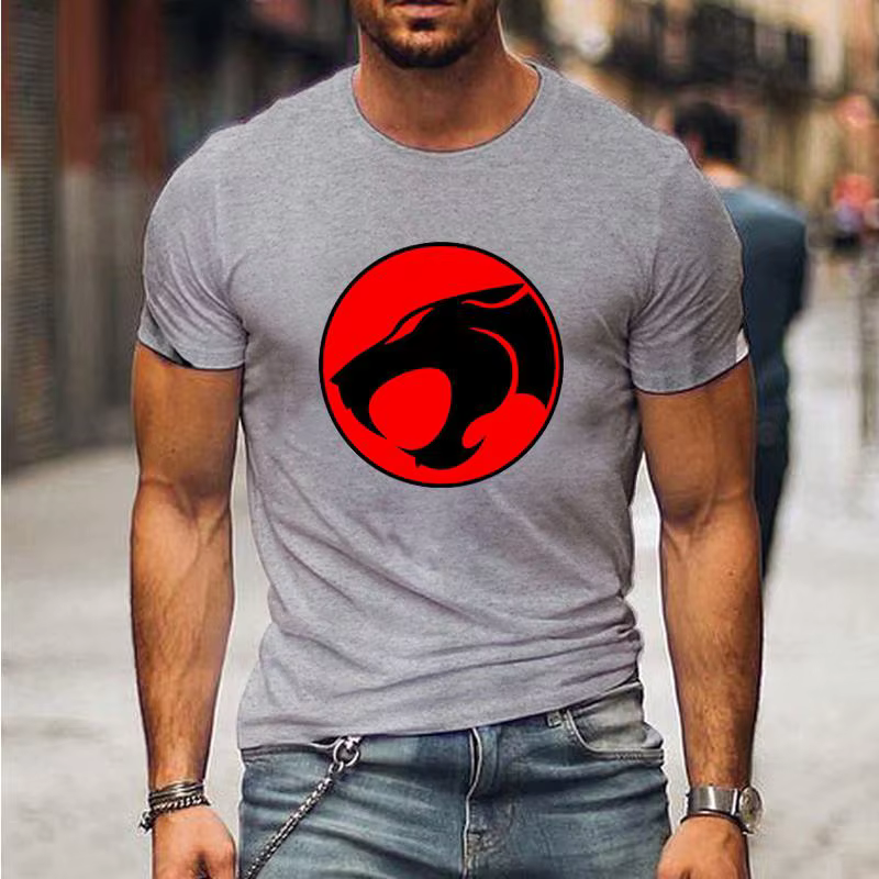 Nouveau Anime Thundercats impression 3D T-Shirts hommes femmes décontracté mode à manches courtes t-shirt
