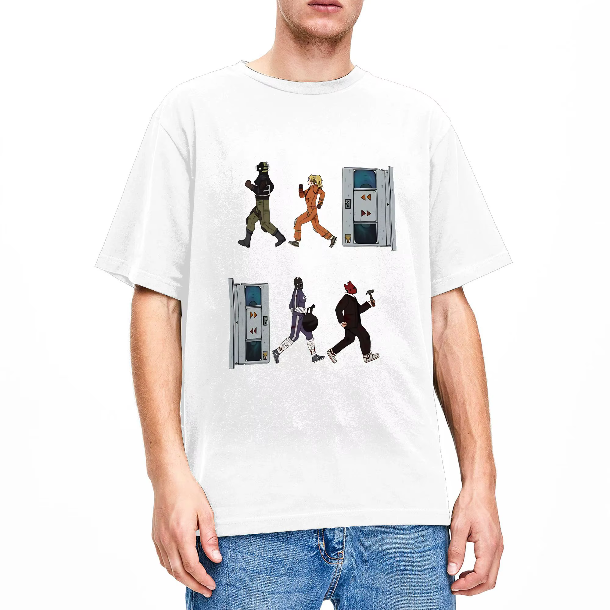 Dorohedoro Doors T-Shirts pour hommes