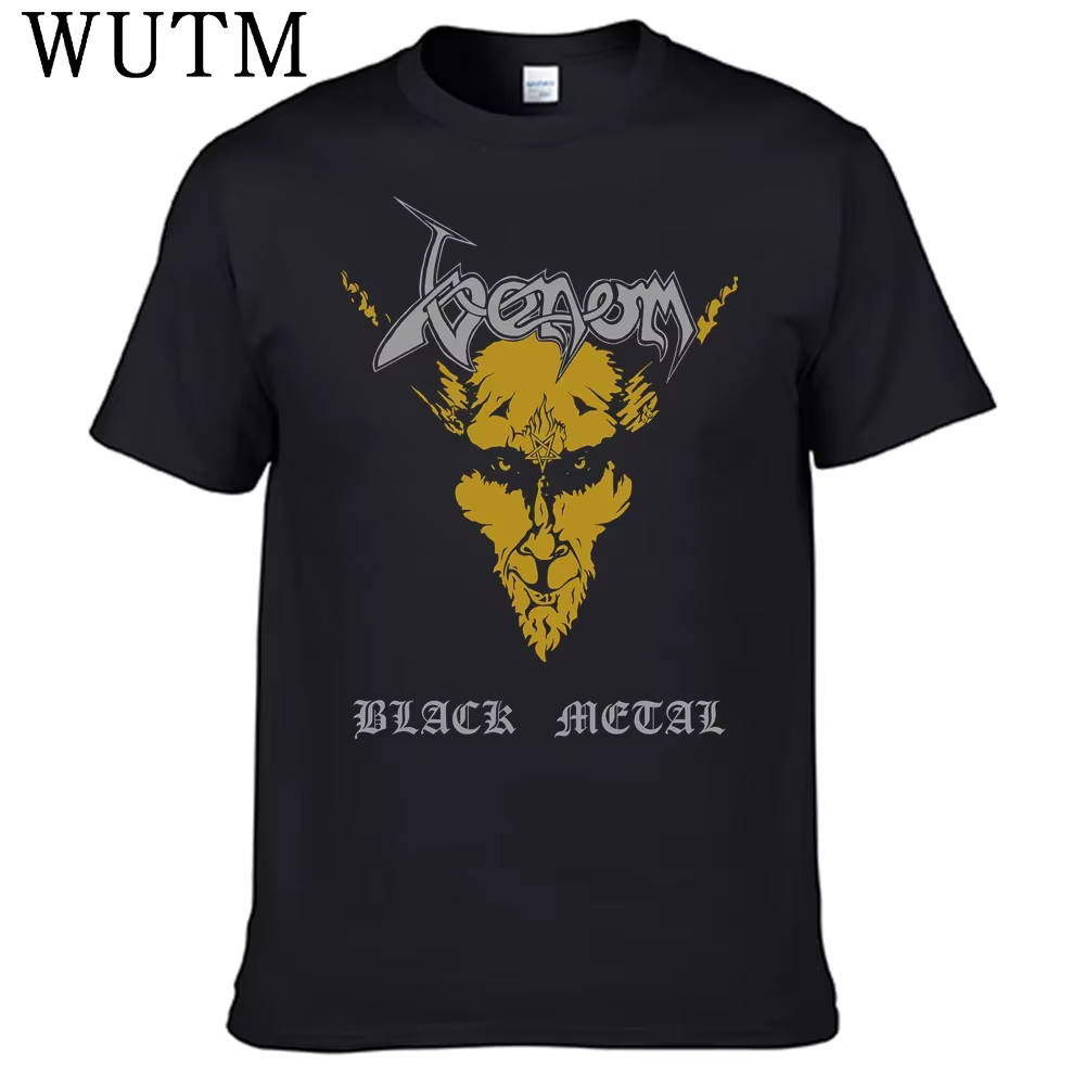 T-shirt Band Venom pour hommes, 100% coton