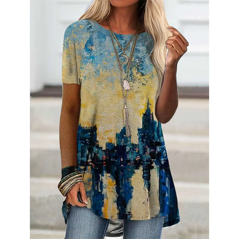 T-shirt manches courtes femme