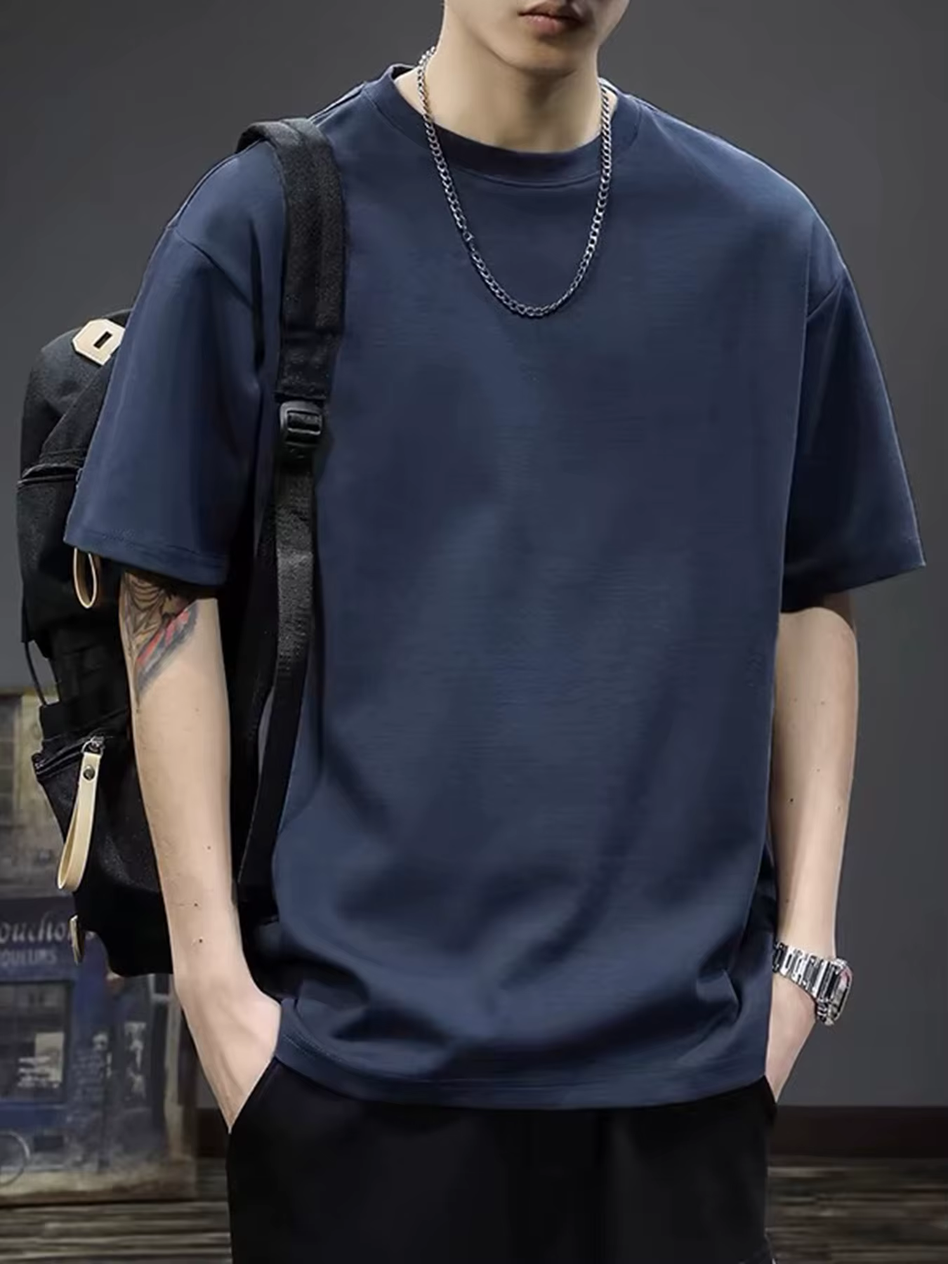 T-shirt homme 100% coton