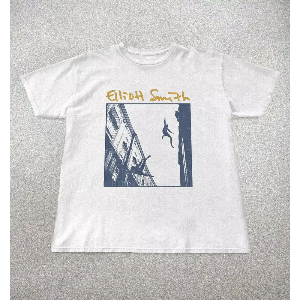 T-shirt des années 90, T-shirt Elliot Smith pour hommes