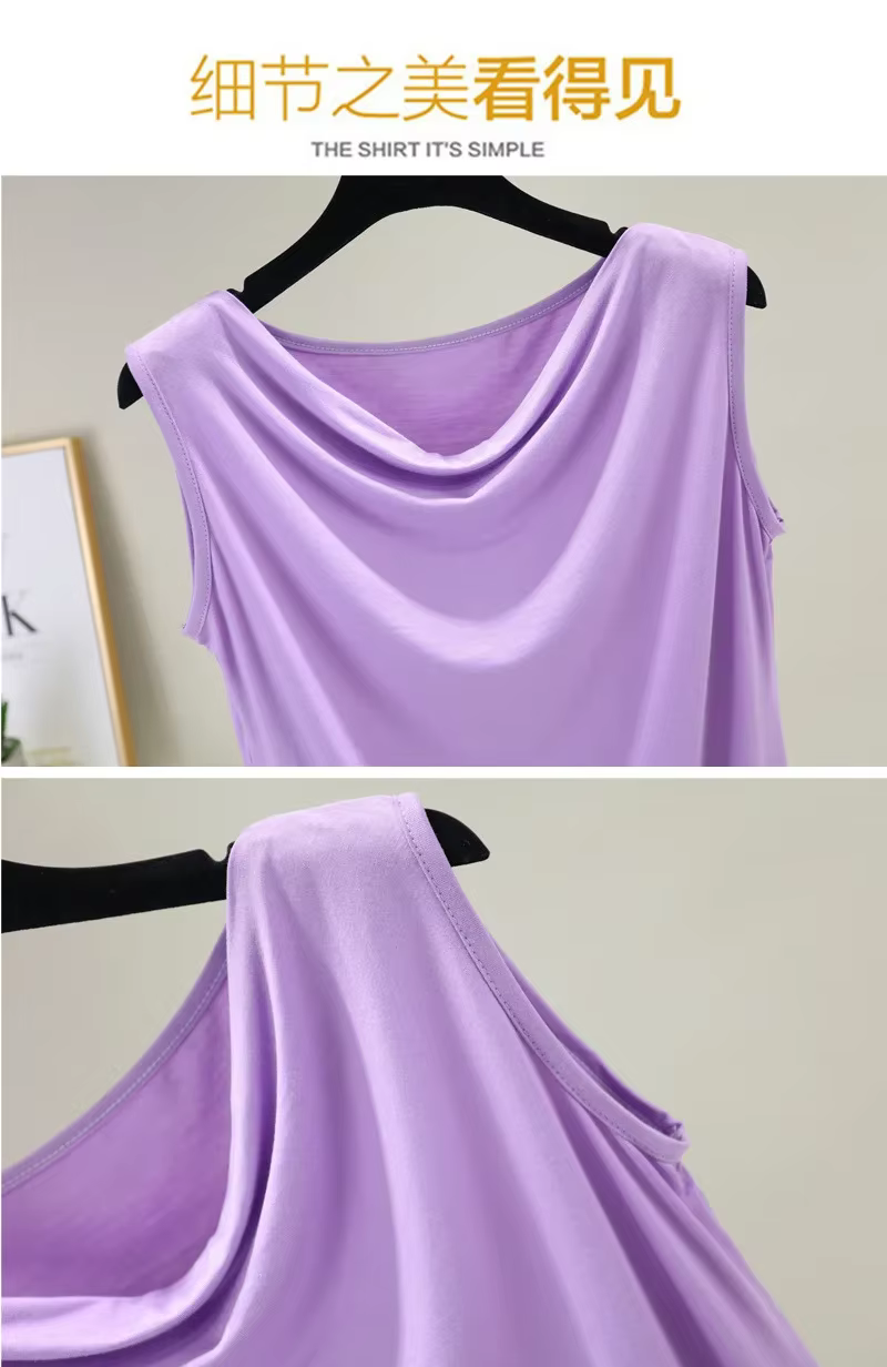 2025 été Style femmes débardeurs Camisoles Modal chemise sans manches mince gilet hauts maillot de corps solide haut