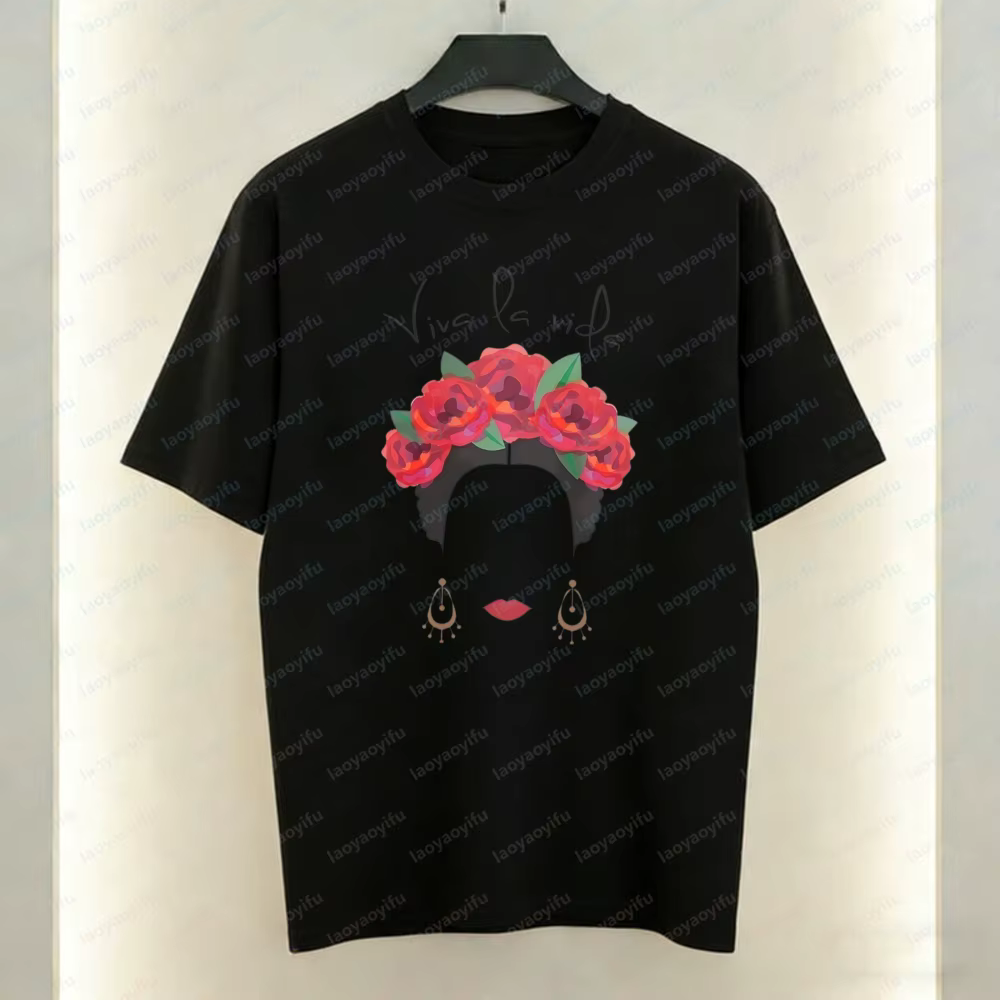 T-shirt Frida Kahlo Viva La Vida pour femme