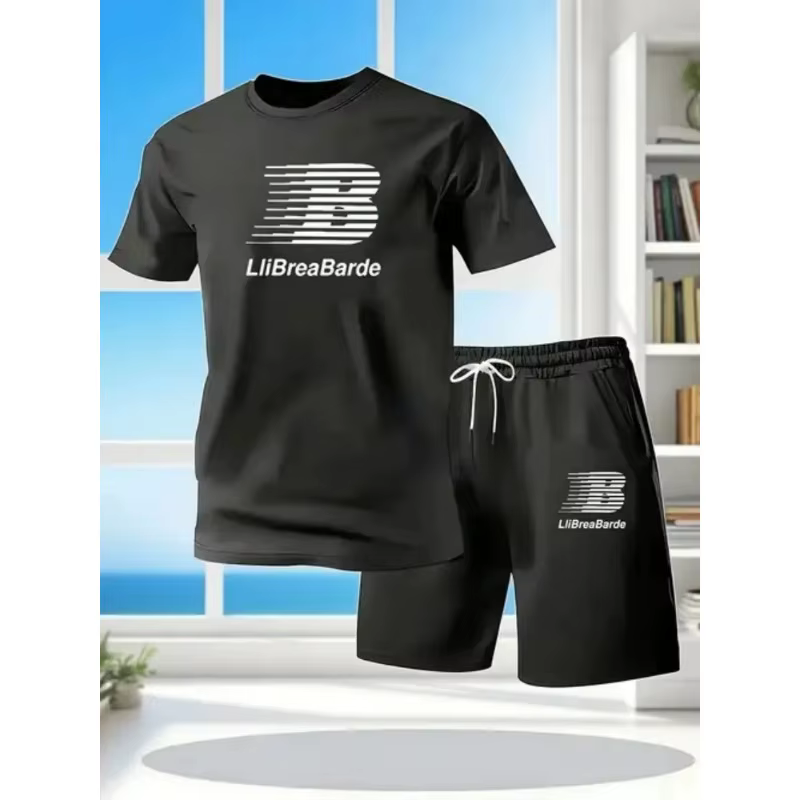 Nouvel ensemble de t-shirts à manches courtes pour hommes
