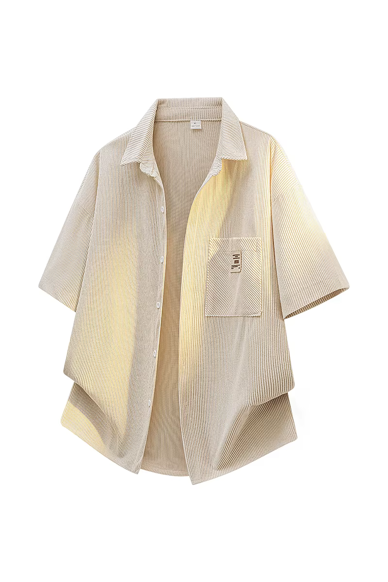 Chemise à manches courtes pour hommes