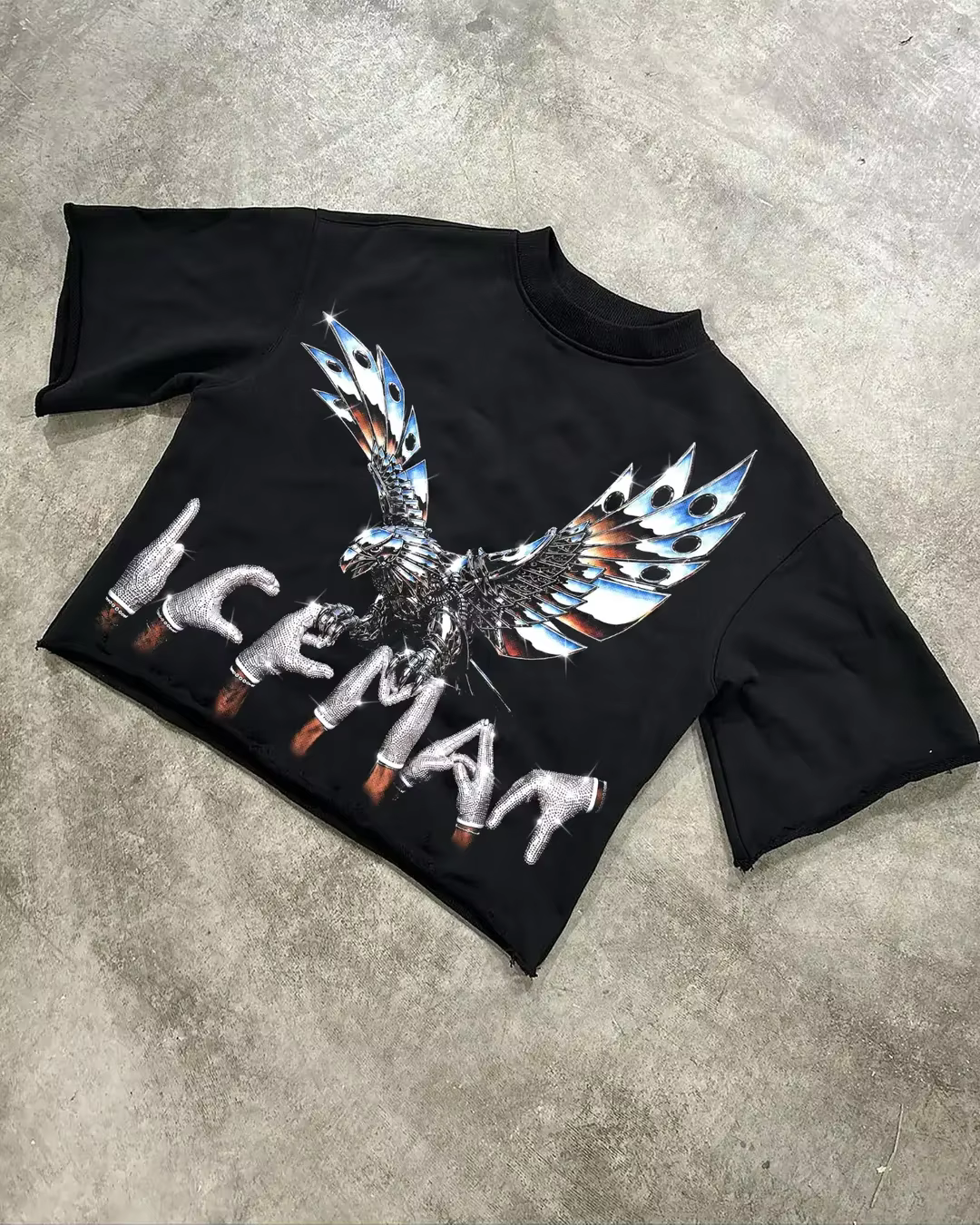 T-shirts imprimés vintage streetwear pour hommes