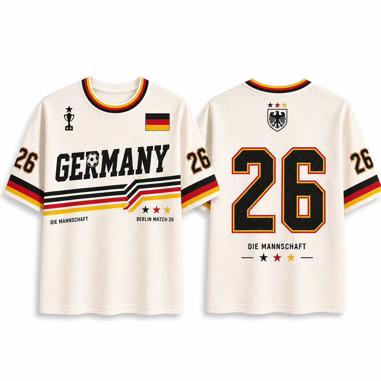 Maillots de football rétro multi-nations