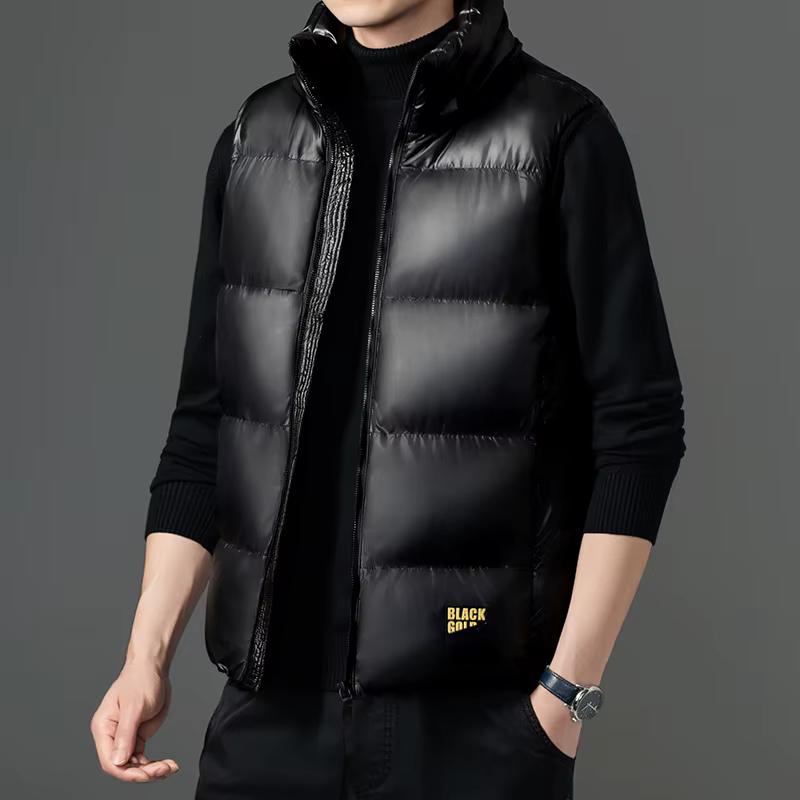 Marque hommes gilet vers le bas