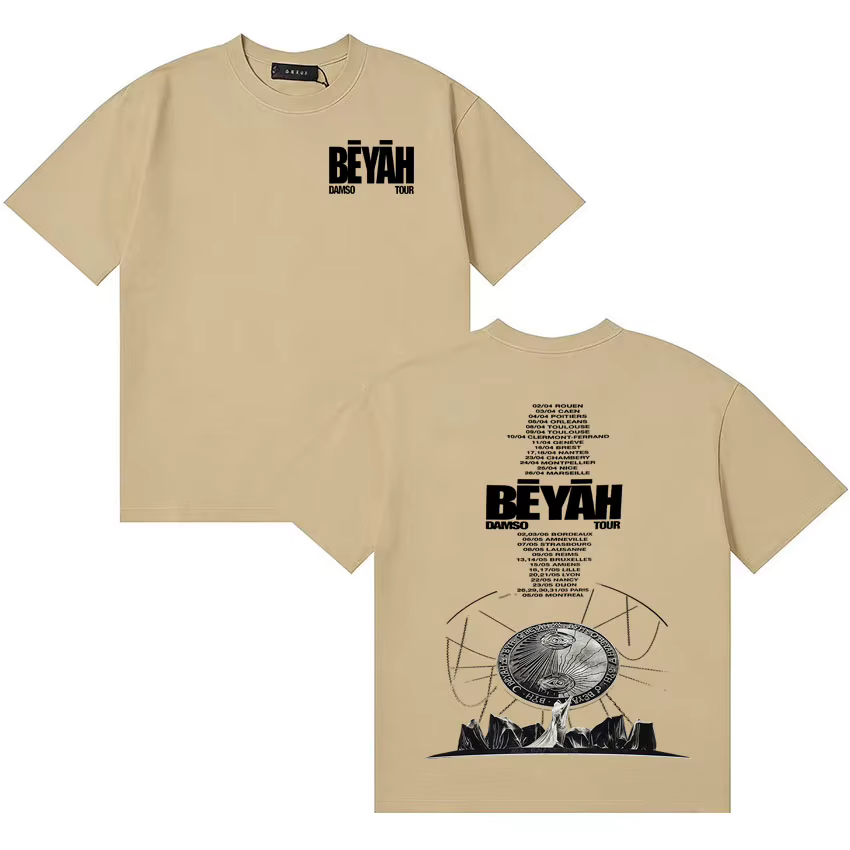 T-shirt tendance Singer Damso 2026